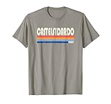 castelfidardo calcio rosa Un diseño retro moderno perfecto para cualquier persona que ama Castelfidardo, Italia. Si creciste allí, vive allí ahora, o simplemente visita, no hay mejor manera de mostrar el orgullo de la ciudad natal. El aspecto envejecido le da una sensación vintage que a todos les encantará.