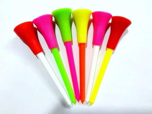- 57mm Rubber Cushion Golf Tees (Pack of 24 pcs)