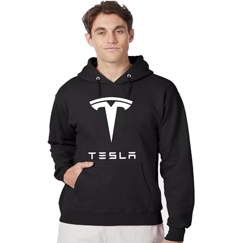 Tesla Motors Logo Hoodie Sweatshirt