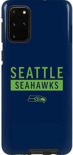 Skinit Pro Phone Case Compatible with Galaxy S20 Plus - Officially Licensed NFL Seattle Seahawks Blue Performance Series Design