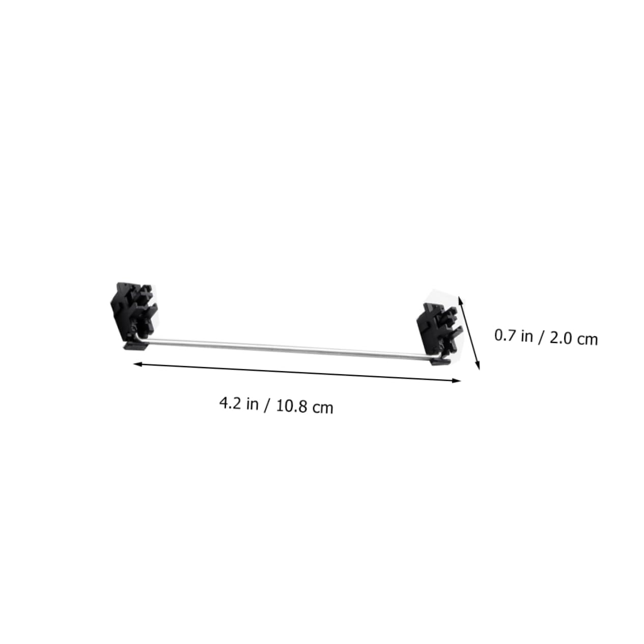 SHINEOFI 1 Ensemble Kit de Stabilisation pour Claviers Mécaniques et Accessoire de Clavier Durable et Pratique