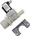 Electroválvula simple salida recta tipo universal | SpareHome® | compatible con lavadoras y lavavajillas