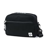 [Chums] Small Trapezoid Shoulder Sweat・Black