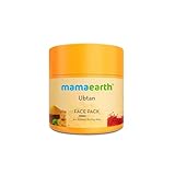 MAMAEARTH Ubtan Face Pack with Turmeric & Saffron | Restores Natural Glow & Makes Skin Soft & Supple | 3.5 Oz (100g)
