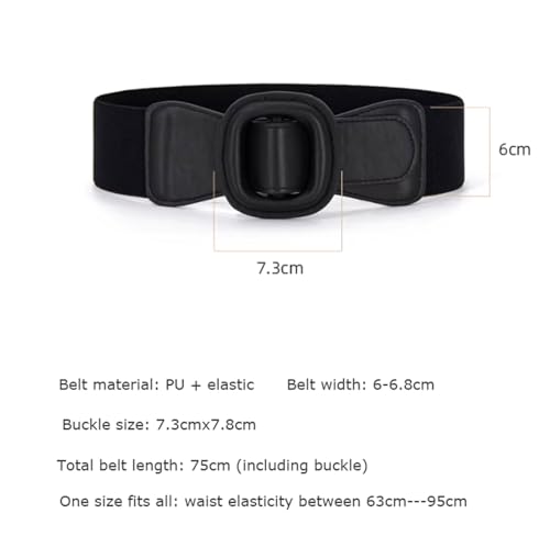 Elastic Belt Wide Waist Belt Skirt Accessories Adjustable Elastic Waist Belt Women's Sexy Waist Cincher2