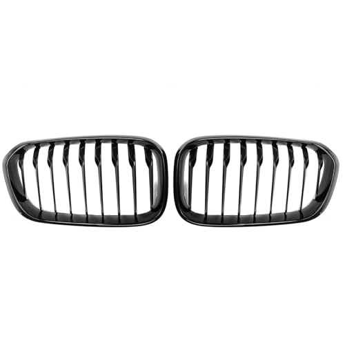 Parrilla delantera negra para BMW Serie 1 F20 F21 LCI 2015-2017 de diseño deportivo