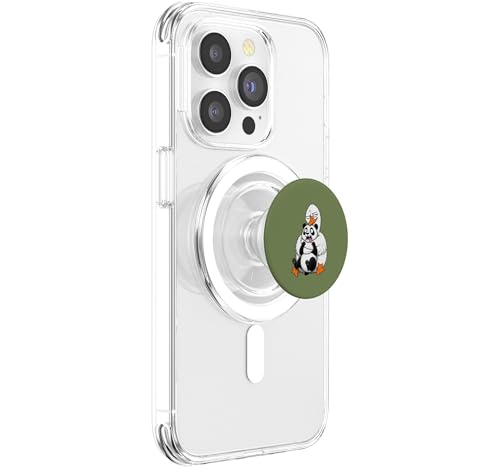 PopGrip para MagSafe con imán potente y diseño de panda gracioso 4