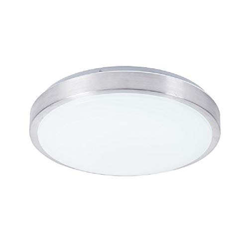 Luminaire de cuisine LED 24W argenté pour éclairer le salon et l'entrée