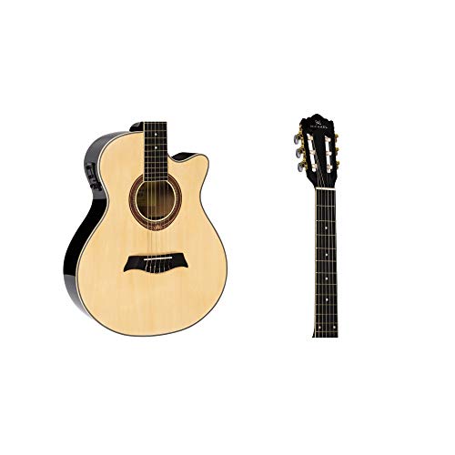 VIOLÃO ELÉTRICO MICHAEL MINI JUMBO VMA320 NA