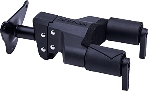 Hercules GSP39WB Plus Series Support mural universel pour guitare avec base en acier, bras court – Lot de 3 avec sangle… - Les Beatles, Paul McCartney, John Lennon, RIngo Starr, George Harrison Hercules GSP39WB Plus Series Support mural universel pour guitare avec base en acier, bras court – Lot de 3 avec sangle… – Image 4