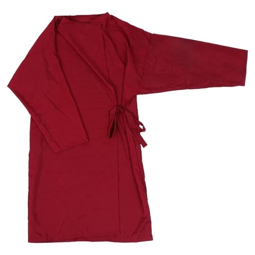 Bata para peluquero estilo kimono para clientes miniatura 1