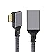 chenyang CY Mini HDMI to HDMI Cable,Mini HDMI 1.4 Male to HDMI Female 4K Extension Cable 90 Degree Right Angled