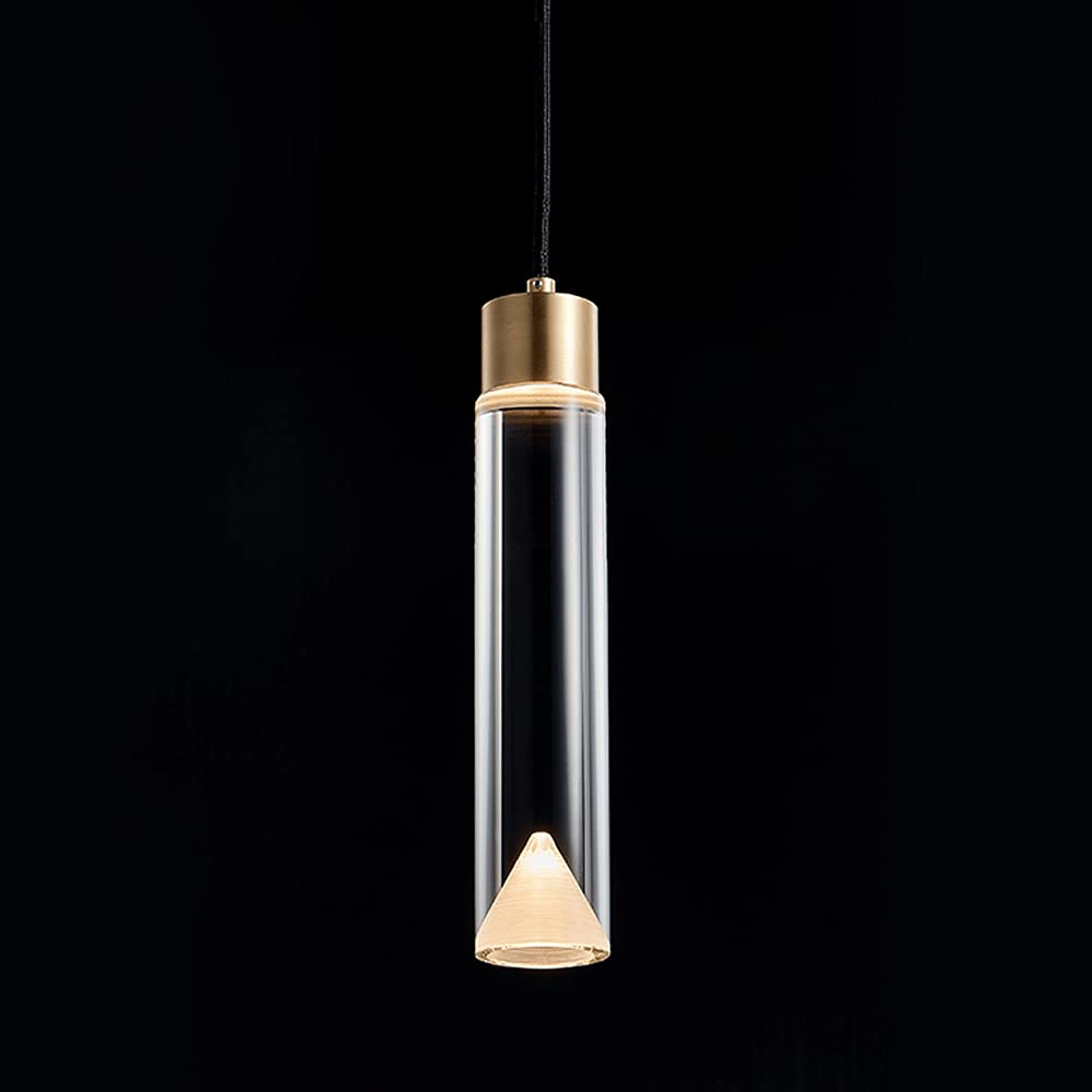 Plafonnier suspendu en cristal et métal noble au design créatif minimaliste