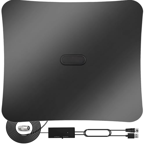 Antenna TV Interna, Digitale Antenna per Smart TVs(DVB-T2), Supporta Ricezione