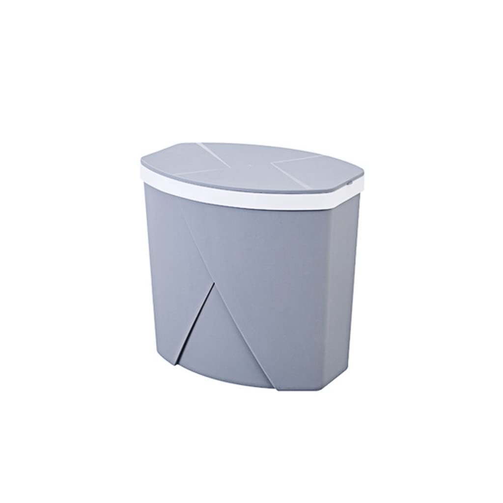 Poubelle de salle de bain avec couvercle basculant pour salon