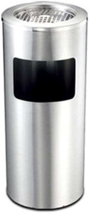 Stand Up Ashtray Stainless Steel Ashtray Trash Can Outdoor Indoor Elevator Corridor Ashtray Trash Can Vertical Ash Column Cigar Ashtrays For Outdoors (Color : A)
