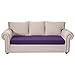 Sofa Sitzkissenbezug Stretch, Sofa Sitzbezug rutschfest, Elastischer Kissenbezüge, Husse Überzug Bezug Für Sofa Sitzkissen (Lila,3-Sitzer)