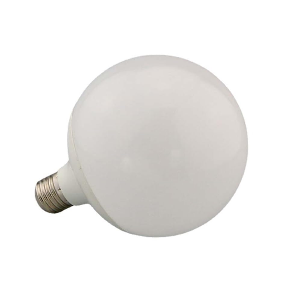 RZL Iluminación, Paquete de 5 Bombillas LED esféricas con Rosca E27 de 10 W/15 W/18 W, G80/G95/G120 mm, for Espejos Delanteros(3000K,G80 10W)