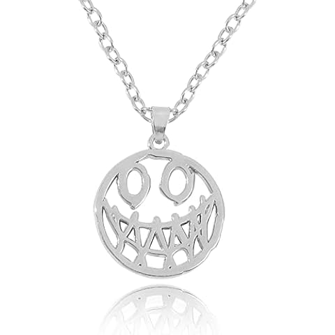 Punk Necklace Gothic Hip Hop Grunge Necklace for Men Women Rock Chain Choker, Metal, alloy Cover