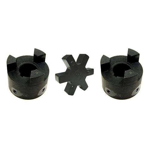 for L095 Series L Jaw Coupling Set with Rubber Insert Interchanges w/Lovejoy Martin