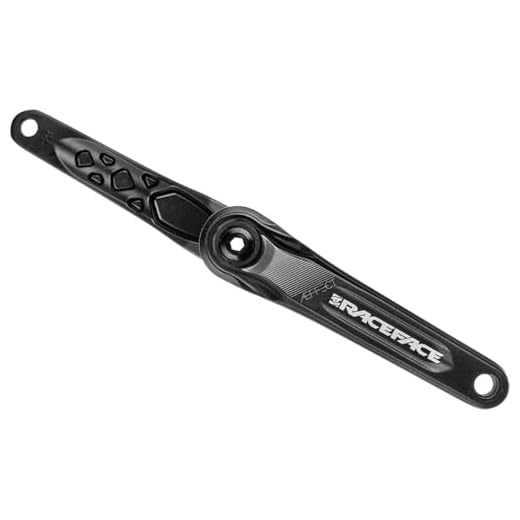 Race Face AEFFECT-165 Cranks (Without Case) - Black Adult Unisex Bicycle Crankset, 165