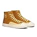 P.F. Flyers All-American Retro Gold High Top Sneakers for Men and Women, Vintage Canvas and Suede Hi-Top Athletic Shoe, Unisex
