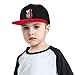 axxor Dirt Bike Motocross American Flag Baseball Cap Unisex Kids Adjustable Fashion Hip Hop Flat Bill Hat Red