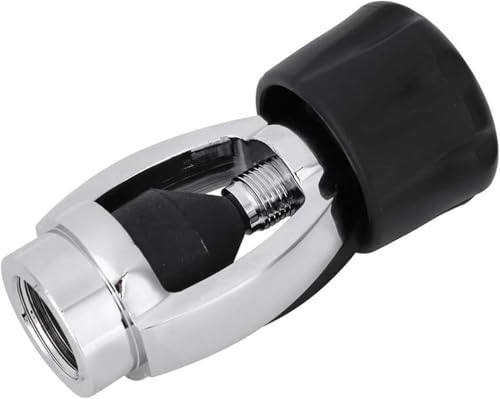 Adaptador de buceo DIN a yugo de alta resistencia con conector de unión rápida 5/8