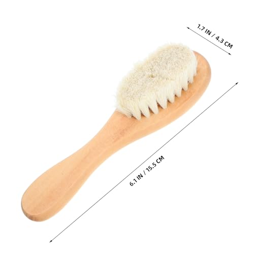 VALICLUD Scheuerbürste Aus Weichen Schweineborsten Handliche Wäschebürste Für Schonende Fleckenentfernung Baumwolle Leinen Und Strick Wiederverwendbares Haushaltsreinigungswerkzeug Für Textilien – Bild 4