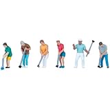 Epoche: - Schwierigkeitsgrad: FALLER 151693 - Minigolfspieler - Spur: H0 - Figuren & Ausschmückungen für Modelleisenbahnen - Maßstab: 1:87