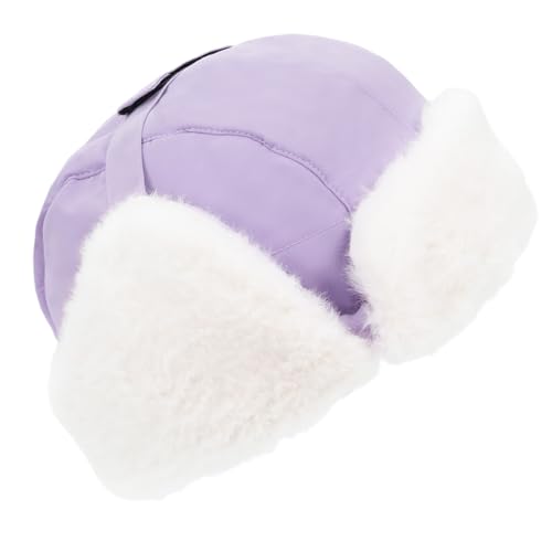 Image of JAN & JUL Waterproof Trapper Hat for Baby and Kids, Insulated Winter Hat with Faux Fur Lining