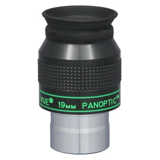 Tele Vue 19mm Panoptic Wide Angle Eyepiece with 68 Degree Field