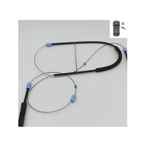 Kit reparación regulador ventanilla KIRYU para VW Passat B5 puerta derecha 4