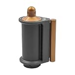 POFET Anti-Flight Flyaway Attachment Nozzle, Hair Dryer Attachment for Airwarp, Universal Wind Nozzle Hairstyling Accessory (Golden)