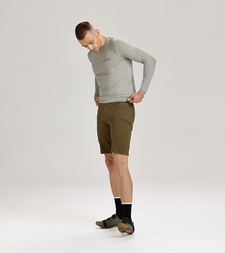 ARC Men's Merino Long Sleeve T-Shirt | Italian Merino Blend Cycling Top | Fast Wicking, Temperature Regulating | S-XL 5