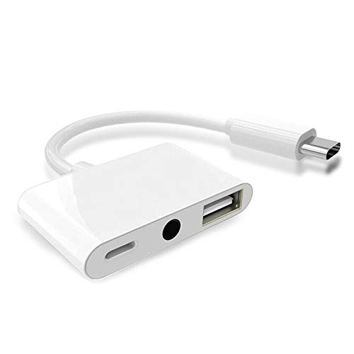 Motyy Usb C Female Otg Audio 3 in 1 Type-C To 3.5Mm Audio Usb Otg Card Reader and Pd Charging Port Splitter - Afbeelding 7