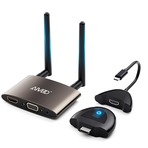 Aimibo, Transmisor Y Receptor Hdmi Inalámbrico 4k 5g, Emisor Y Receptor Hdmi Inalámbrico 2 En 1, 165 Pies 50 M De Transmisión De Video Con Pantalla Dual Hdmi Vga Para Hdtv, Skyq, Monitor Aimibo, Transmisor Y Receptor Hdmi Inalámbrico 4k 5g, Emisor Y Receptor Hdmi Inalámbrico 2 En 1, 165 Pies 50 M De Transmisión De Video Con Pantalla Dual Hdmi Vga Para Hdtv, Skyq, Monitor