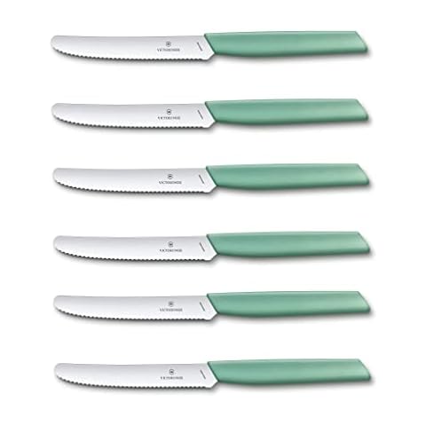Victorinox 6 Stück Tafelmesser - Tomatenmesser Swiss Modern Cover