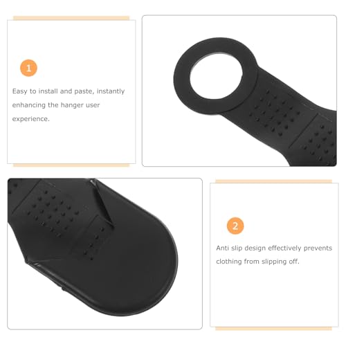 Coussinets antidérapants en silicone de qualité supérieure pour cintres - 4