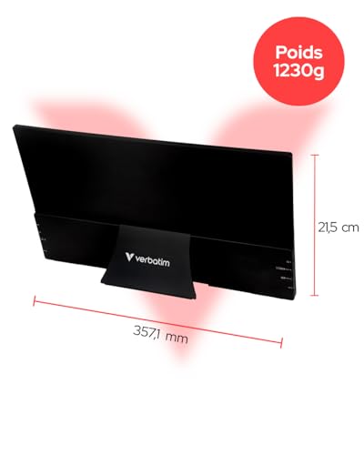 Verbatim Portable Touchscreen Monitor 15,6