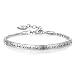 Ingooood 2017 Graduation Gift With Letter "A" "oh the places you'll go " Bangle New Listing Silver Plated Freedom Bangles Bracelet Pulsera For Women(Silver)