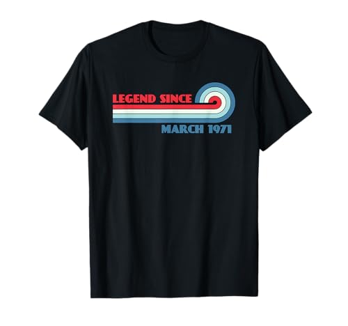 Legend Since March 1971 T-Shirt