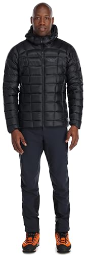Image of Rab Men's Mythic Alpine Jacket - Down Insulated Windproof Coat for Hiking, Climbing, & Mountaineering