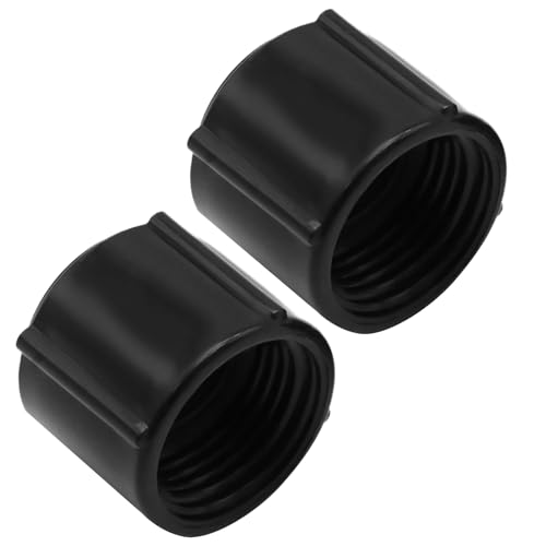 Image of Anxingo 2 Pcs Low Point Drain Seals and Caps, Replacement for RV Camper Travel Trailer, Replace for 1 /2 Inch Hot and Cold Water Lines