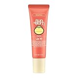 Sun Bum SPF 30 Sunscreen Sunset Cove Tinted Lip Balm - Coconut Flavor Broad Spectrum Moisturizing with Aloe & Vitamin E - Hawaii 104 Act Compliant (Made Without Octinoxate & Oxybenzone) - 0.5 oz