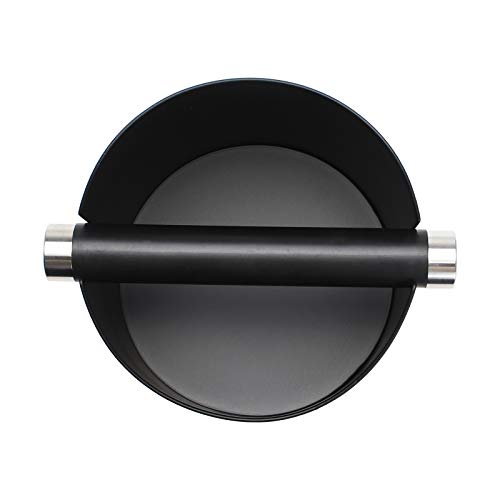 Dibtsa Espresso Knock Box, Stainless Steel Coffee Grounds Knock Box, With Removable Knock Bar And Non-Slip Rubber Base (Black) #TOP5
