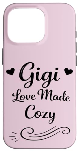 Gigi Love Made Cozy - ���g�� �ւ荂���Ƒ� �c�� �X�}�z�P�[�X iPhone 16 Pro �p