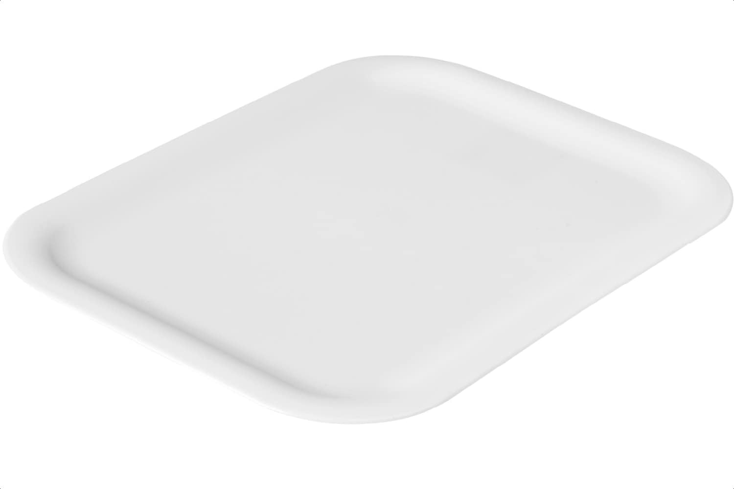 SmartStoreRecycled Plastic Storage Basket Lid - White - One size lid - Fits SmartStore Recycled Baskets: 6L, 10L, 13L - Stackable and Nestable - L38 x W28 x H1 cm