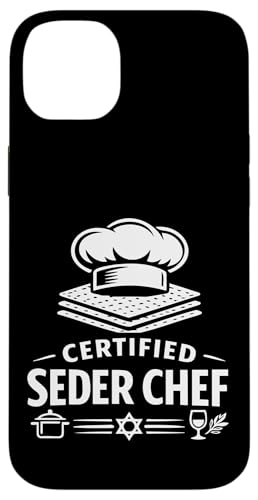 Certified Seder Chef Cooking Lover Mom Dad Best Passover �X�}�z�P�[�X iPhone 14 Plus �p