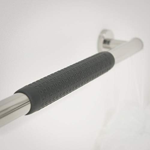 Tiger Boston Comfort & Safety Anti-Slip Grip, Rubber, Dark Grey, 21 x 3.2 x 3.2 cm